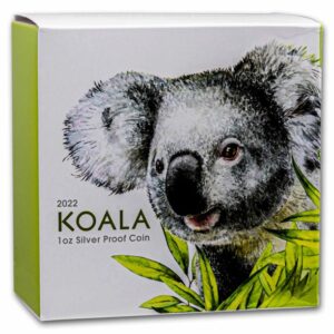 2022 Niue $1 Silver Proof Koala Coin - Image 4