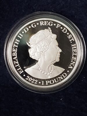 2022 St Helena 1oz Silver 1Pound Proof - Faerie Queen - Image 2