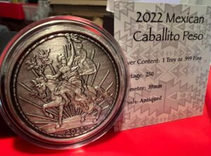 2022 Antiqued Mexico Caballito