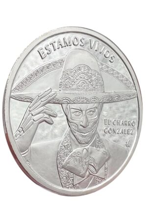 2022 Viva La Vida El Charro 1 oz Silver Round - Image 6