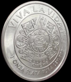 2022 Viva La Vida El Charro 1 oz Silver Round - Image 7