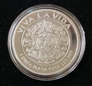 2022 Viva La Vida El Charro 1 oz Silver Round - Image 2