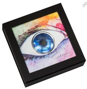 2022 Palau $5 1oz Silver Proof colorEYEzed Eye Ocean Blue - Image 9