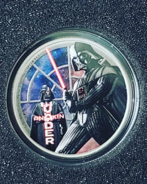 2022 BU Niue $2 1oz Silver Darth Vader