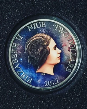 2022 BU Niue $2 1oz Silver Darth Vader - Image 2