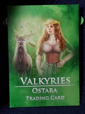 2023 Valkyries Ostara 2oz 10 Mark Silver Coin & Trading Card - Image 8