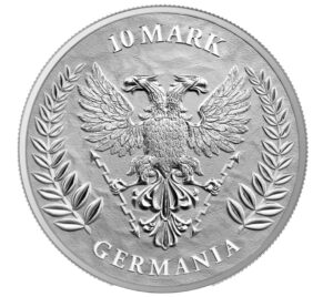 2023 2oz Silver BU Germania 10 Mark - Image 7