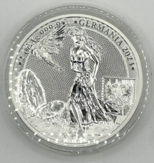 2023 2oz Silver BU Germania 10 Mark