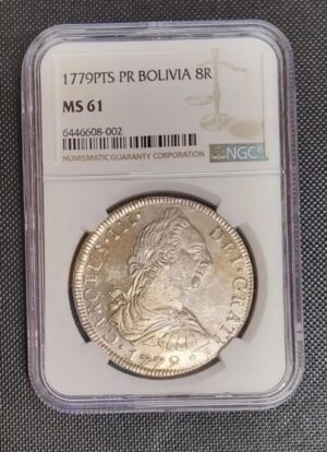 1779 Bolivia NGC MS-61 8 Reales - Image 4